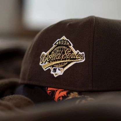 FAM Exclusive ― Atlanta Braves Walnut Scarlet UV 9FORTY A-Frame Snapback