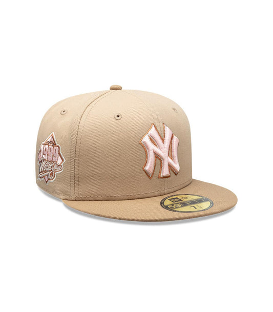 New York Yankees Camel Khaki Pink 59FIFTY Fitted