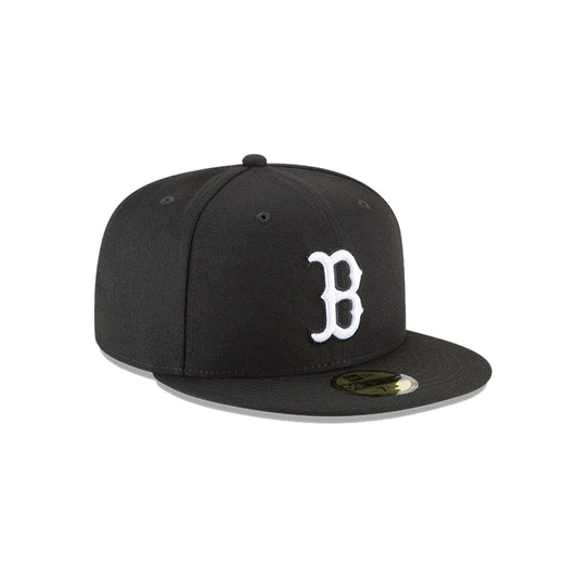 Boston Red Sox Negra 59FIFTY Fitted