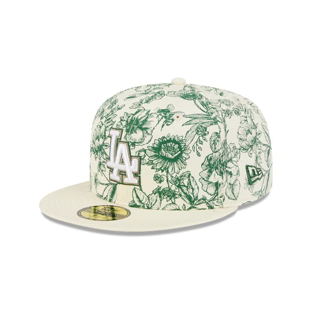 Los Angeles Dodgers Spring Floral 59FIFTY Fitted
