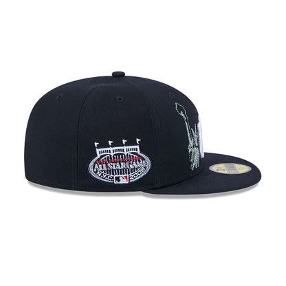 New York Yankees State Stitch 59FIFTY Fitted
