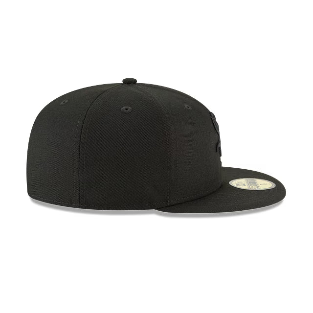 Chicago White Sox Black on Black 59FIFTY Fitted