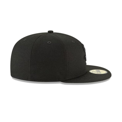 Chicago White Sox Black on Black 59FIFTY Fitted
