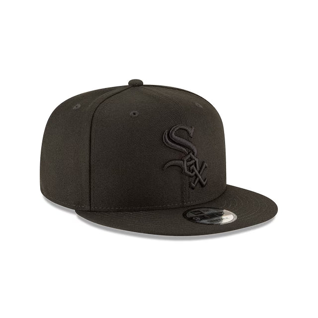 Chicago White Sox Black on Black 9FIFTY Snapback