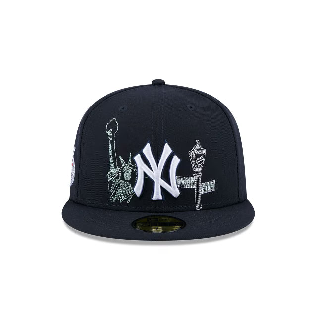 New York Yankees State Stitch 59FIFTY Fitted