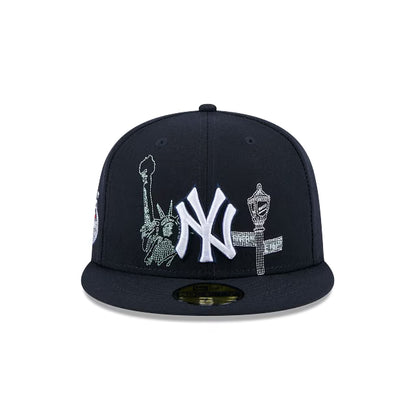 New York Yankees State Stitch 59FIFTY Fitted