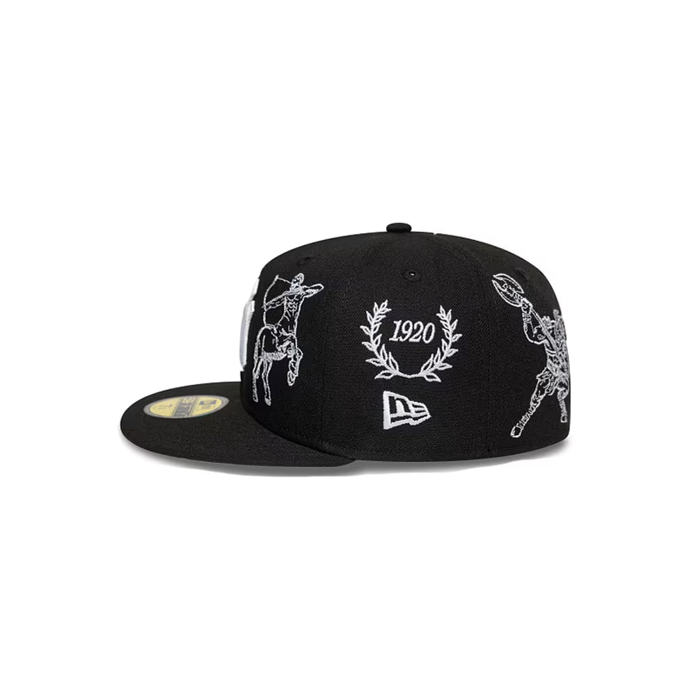 New York Yankees Mythical Black 59FIFTY Fitted