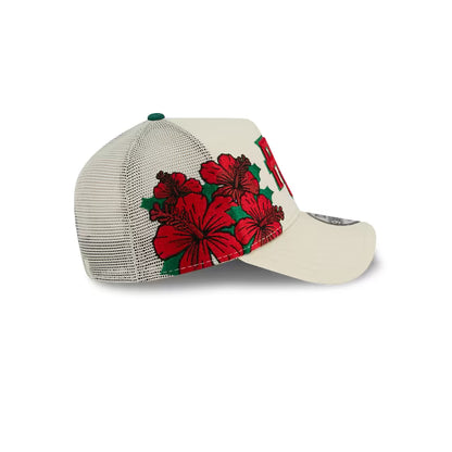 Puerto Rico World Classic Embroidery 9FORTY A-Frame Trucker