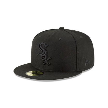 Chicago White Sox Black on Black 59FIFTY Fitted