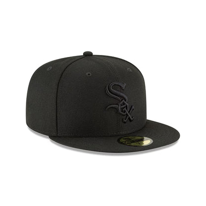 Chicago White Sox Black on Black 59FIFTY Fitted