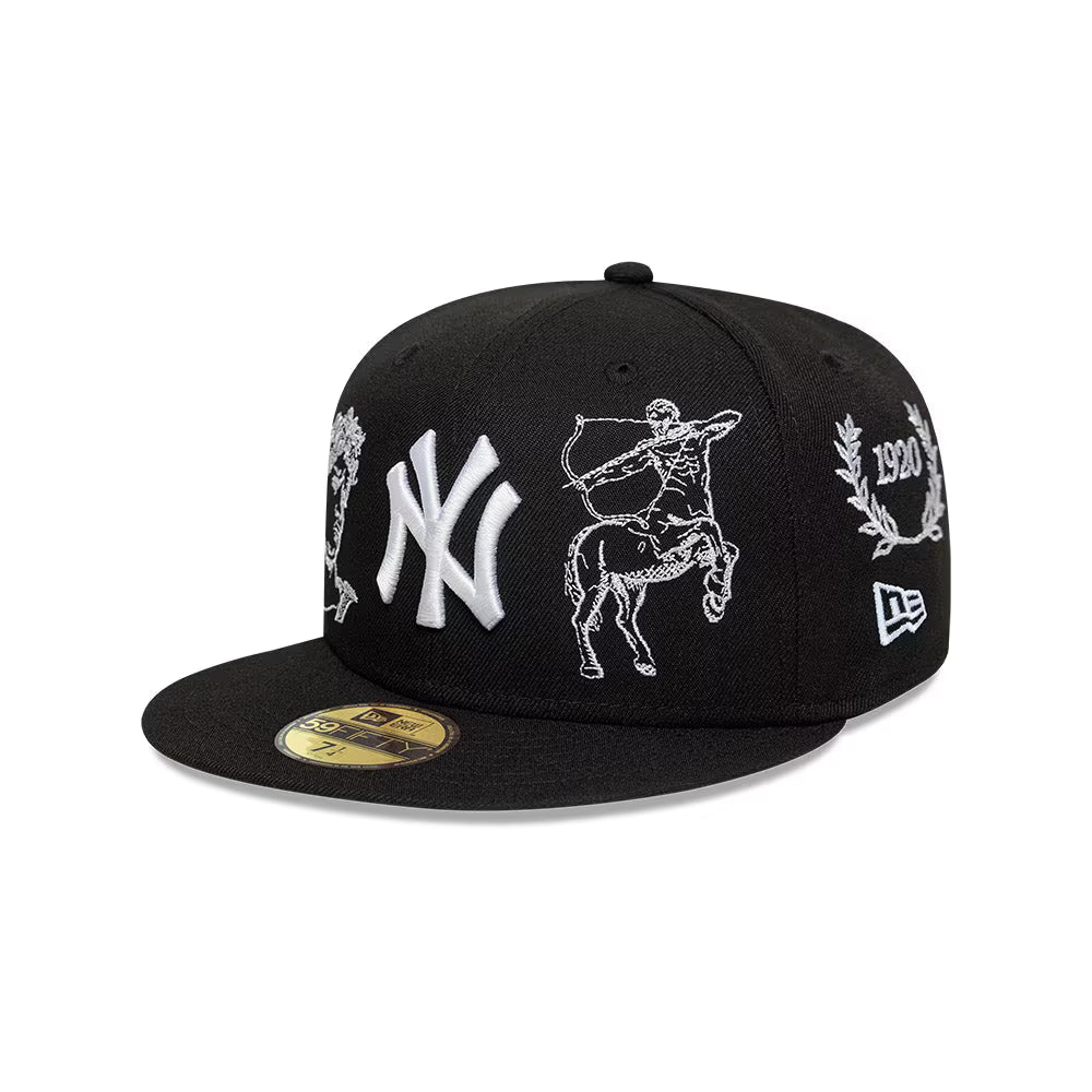 New York Yankees Mythical Black 59FIFTY Fitted