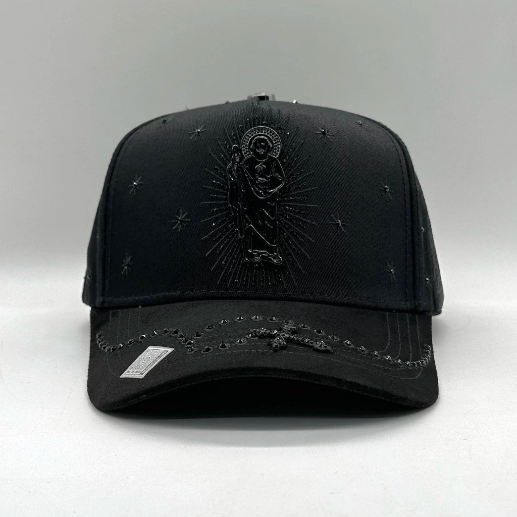 San Judas Crystal Total Black