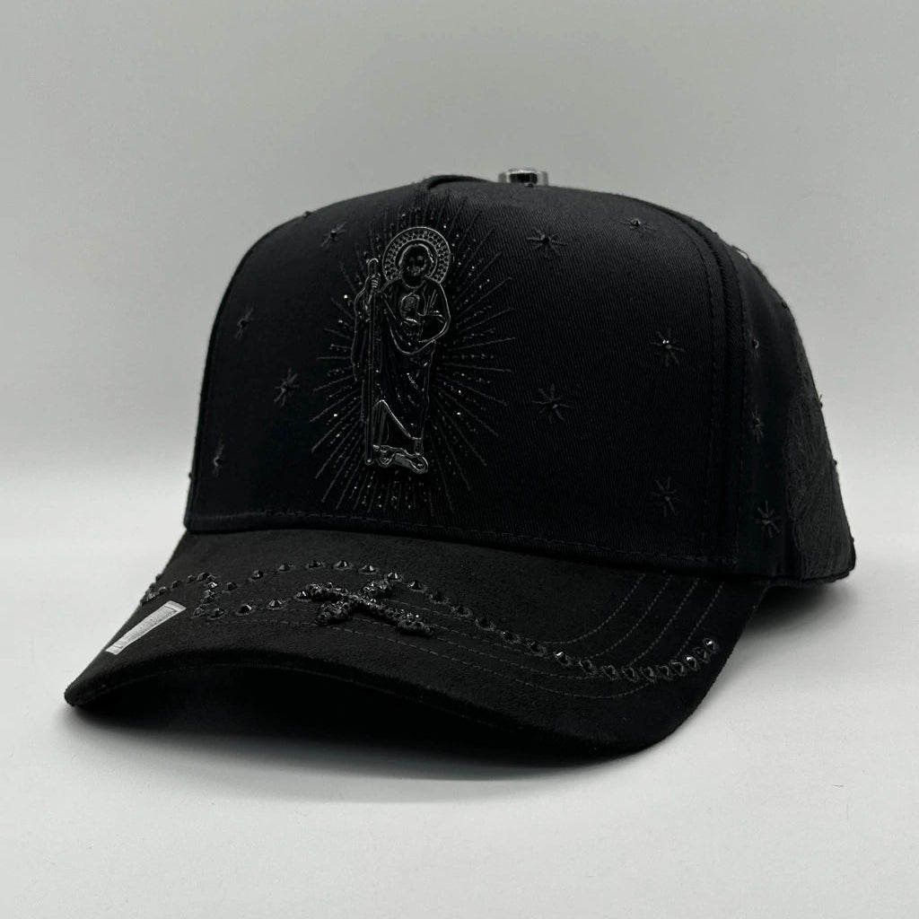 San Judas Crystal Total Black