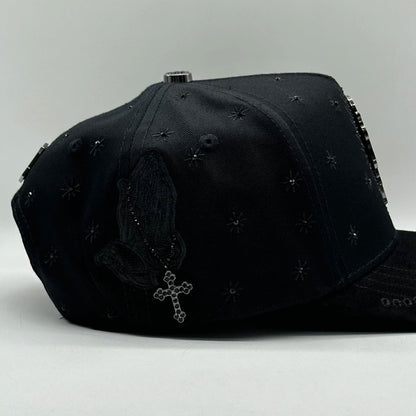 San Judas Crystal Total Black