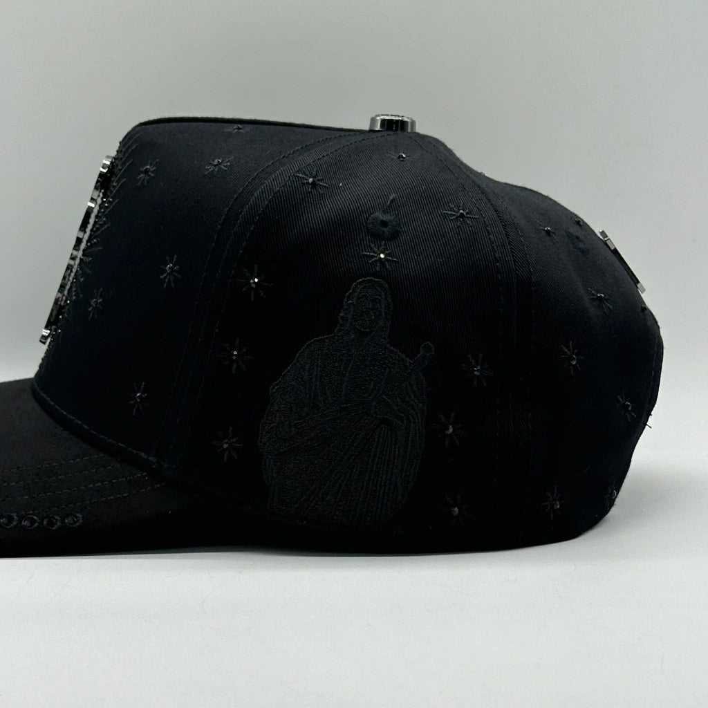 San Judas Crystal Total Black