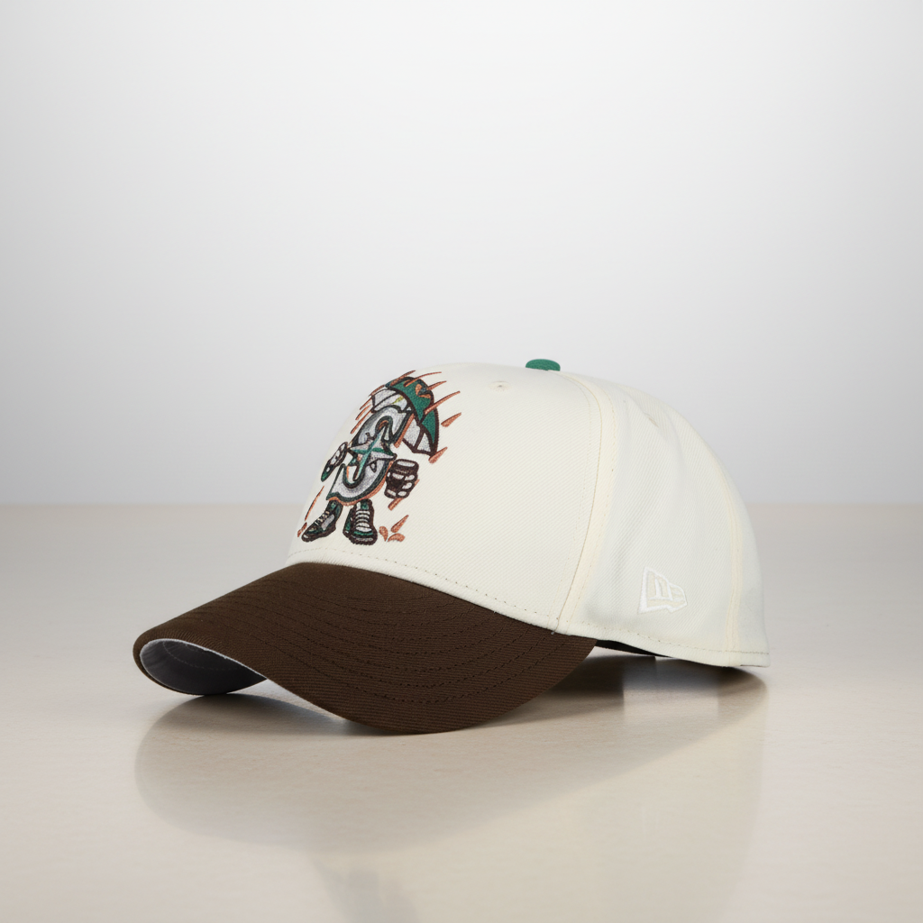 Seattle Mariners Cartoon Coffee 59FIFTY Fitted