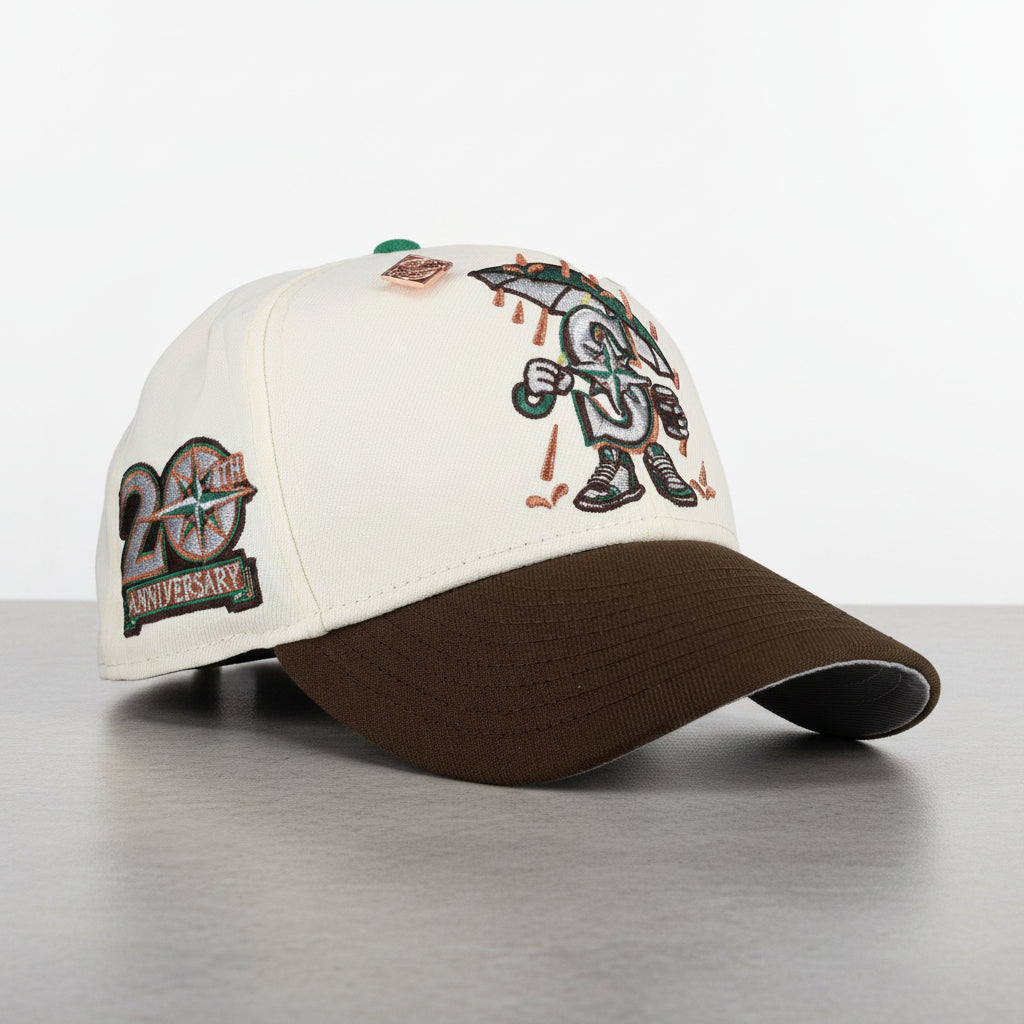Seattle Mariners Cartoon Coffee 59FIFTY Fitted