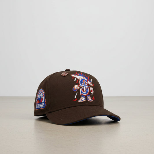 Seattle Mariners Brown Cartoon 59FIFTY Fitted