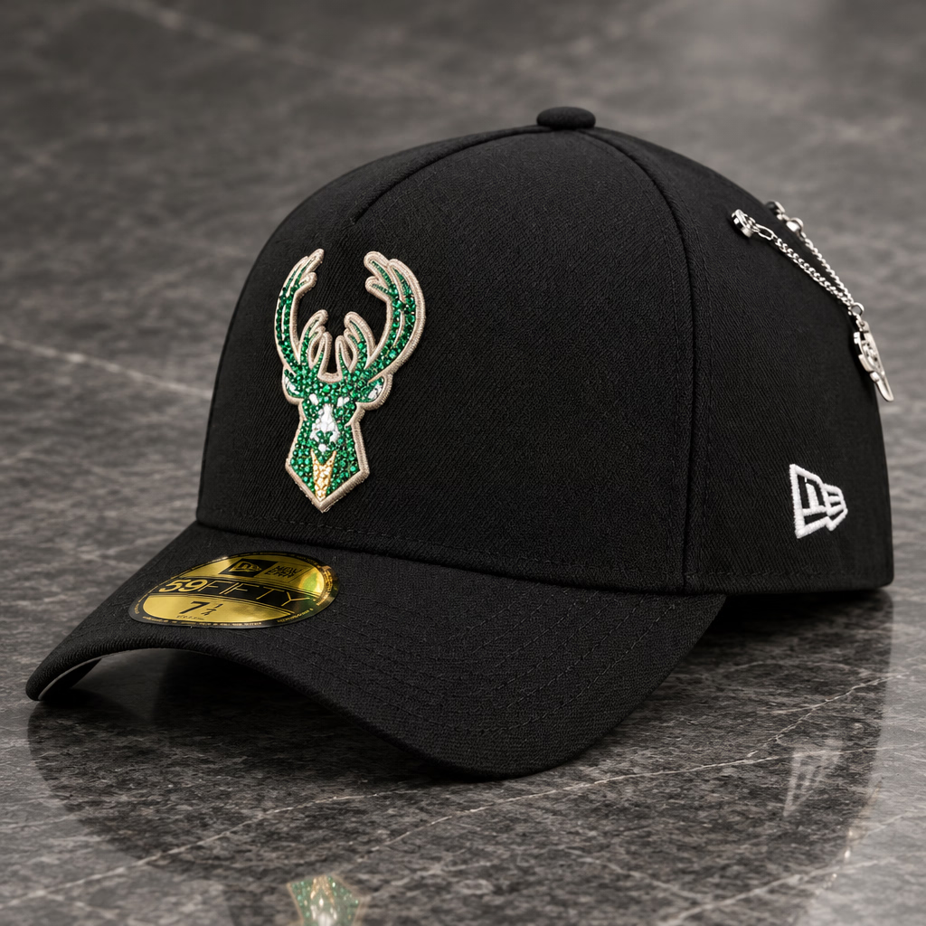 Milwaukee Bucks NBA Draft 2026 59FORTY A-Frame Fitted