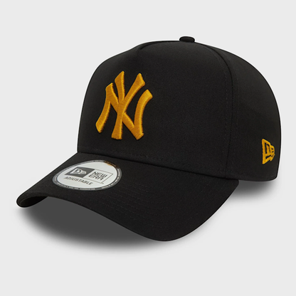 New York Yankees Negra 9FORTY A-Frame Snapback