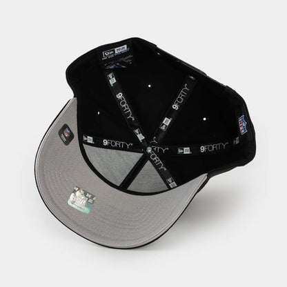 Las Vegas Raiders Team Gothic 9FORTY A-Frame Snapback