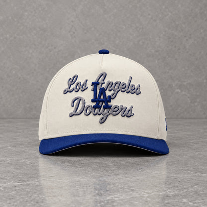 Los Angeles Dodgers Chain Stitch 9FIFTY A-Frame Snapback
