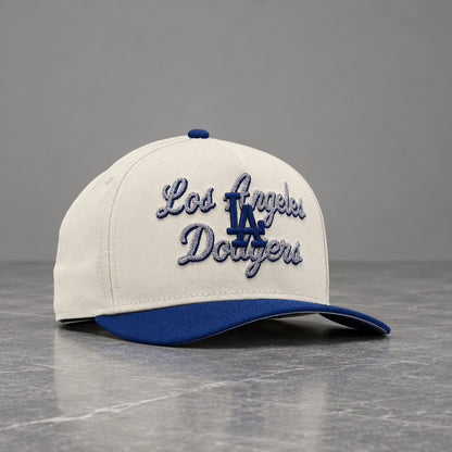 Los Angeles Dodgers Chain Stitch 9FIFTY A-Frame Snapback