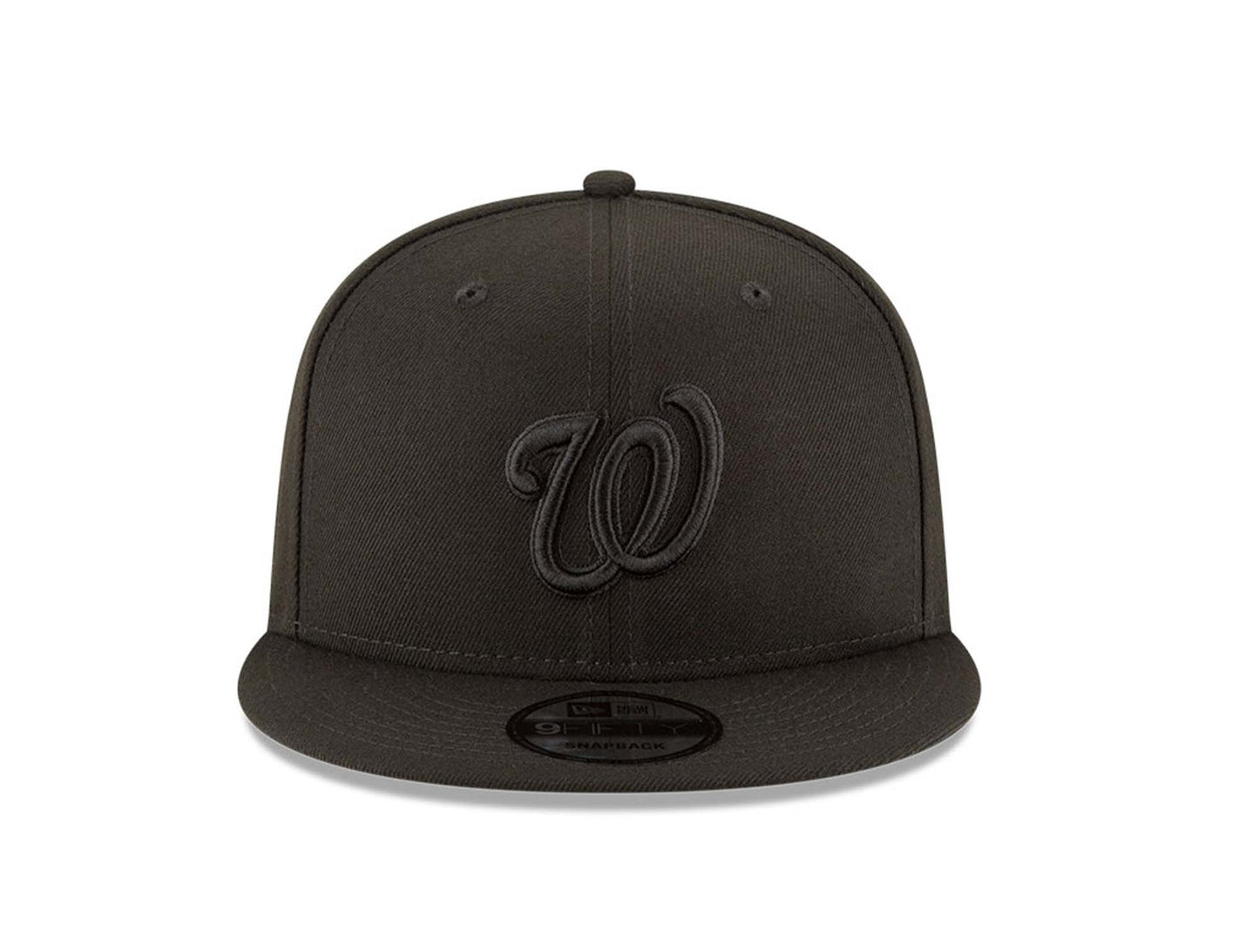 Washington Nationals Negro/Negro 9FIFTY Snapback