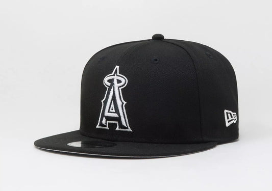 Anaheim Angels Negra 9FIFTY Snapback